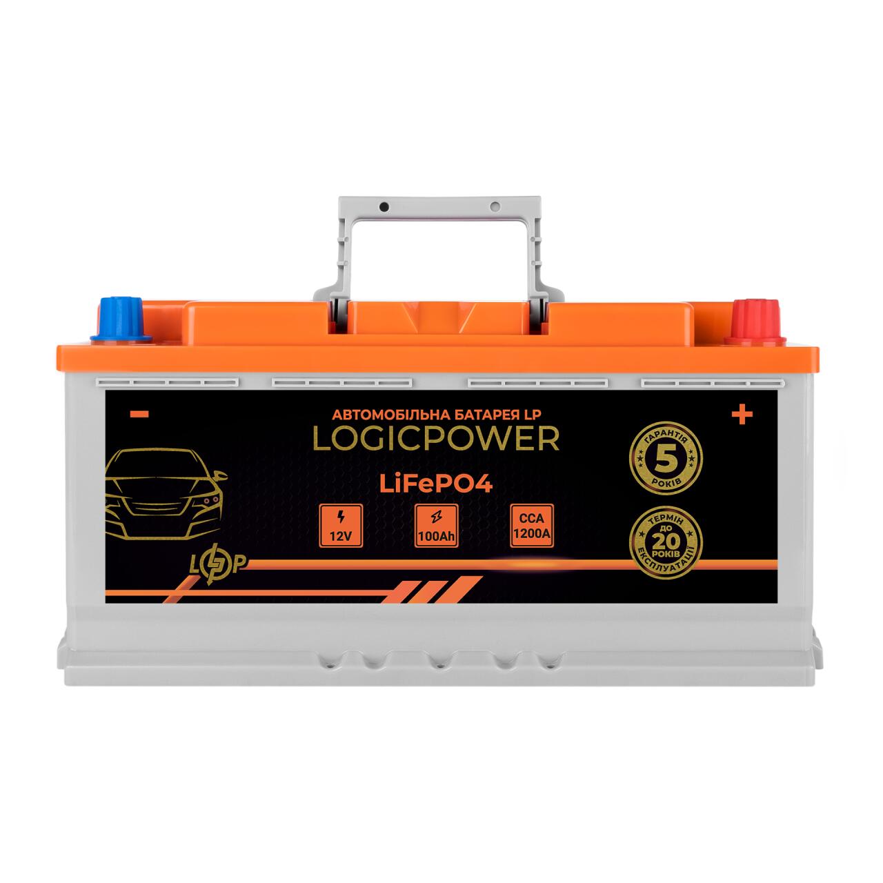 ������������ ����� ���������� LP LiFePO4 12V - 100 Ah (+ ��������) BMS 1200�
