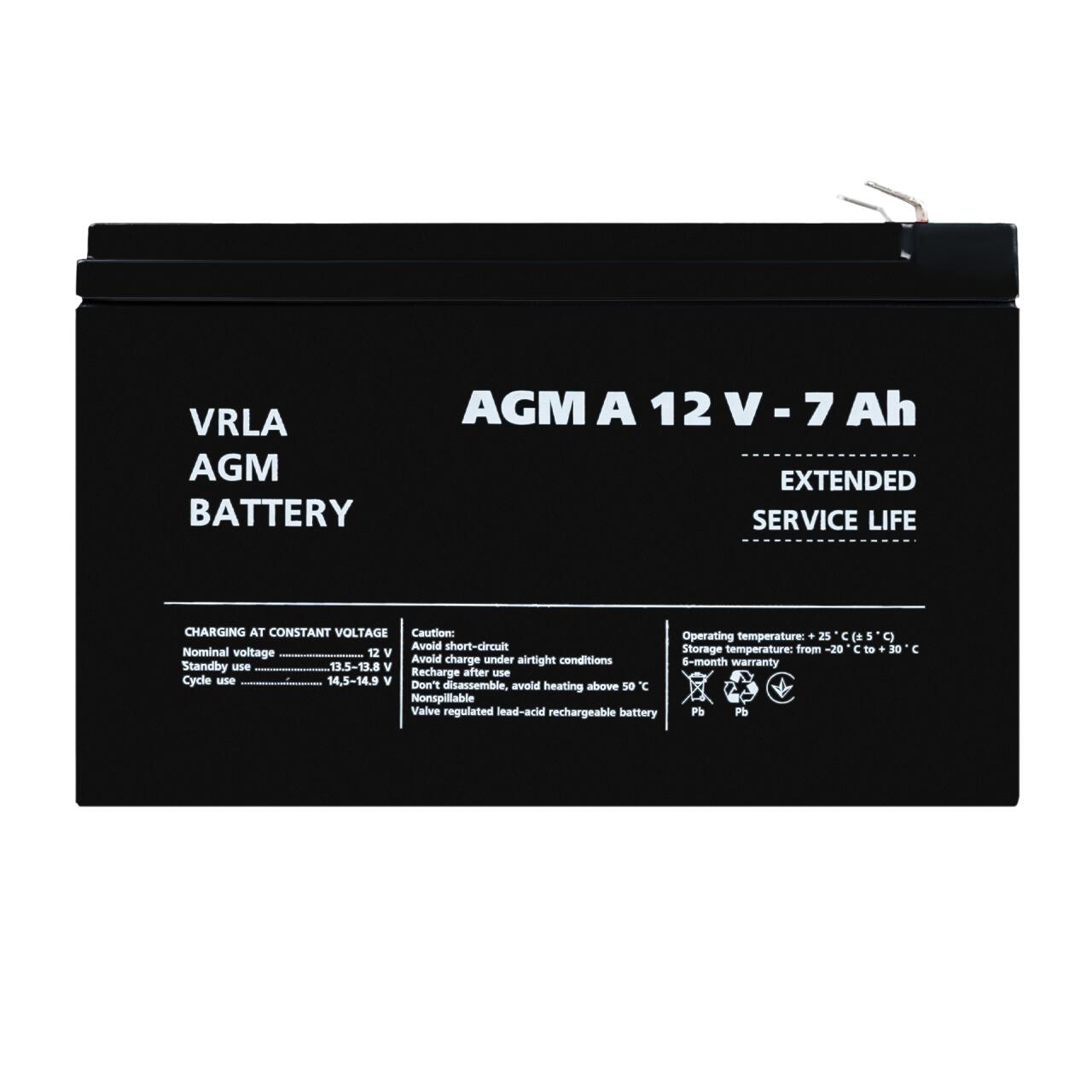 ���������� ��� ����������� AGM � 12V - 7 Ah
