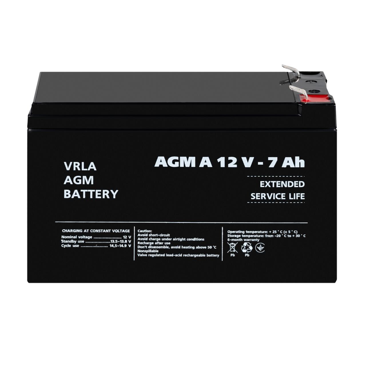 ���������� ��� ����������� AGM � 12V - 7 Ah