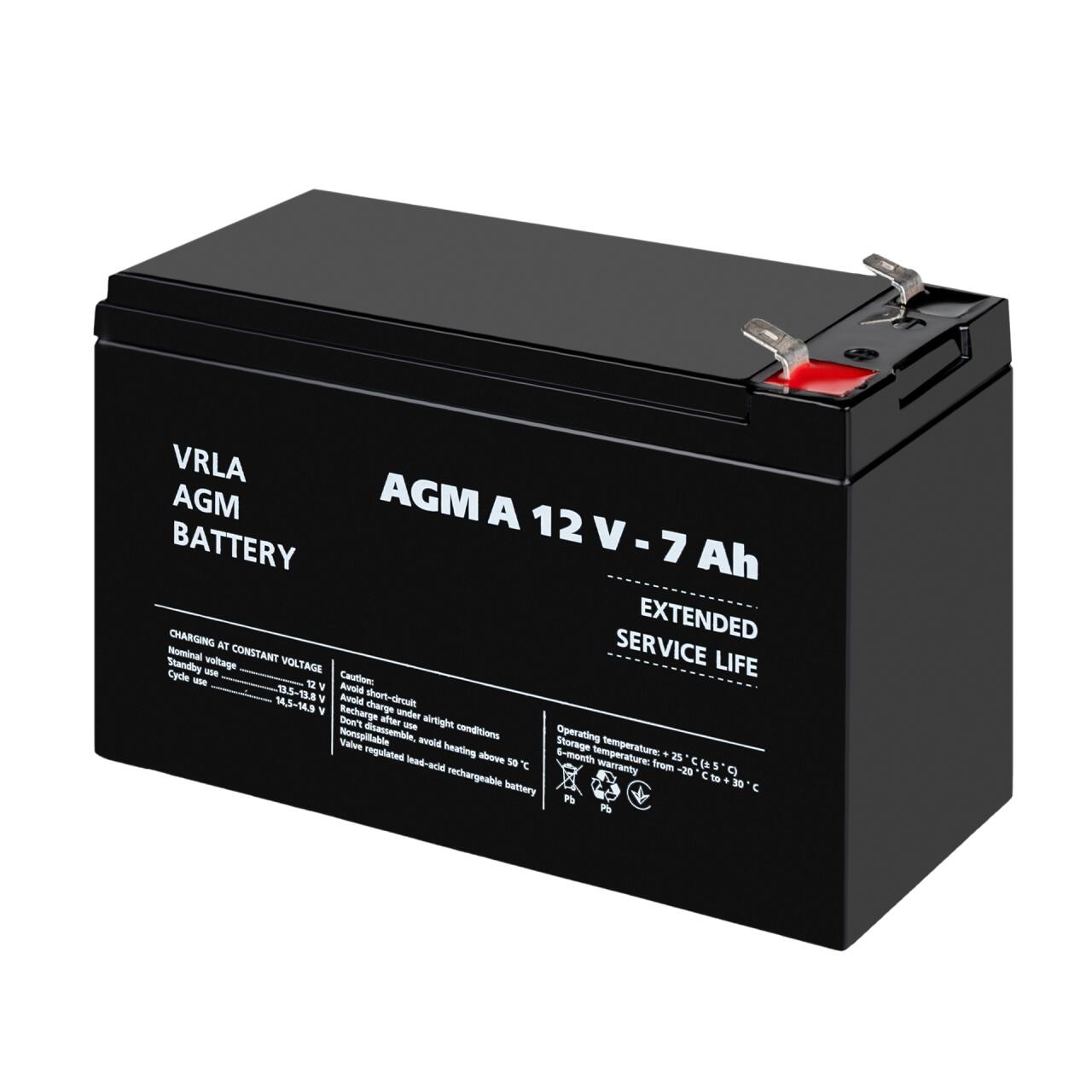 ���������� ��� ����������� AGM � 12V - 7 Ah