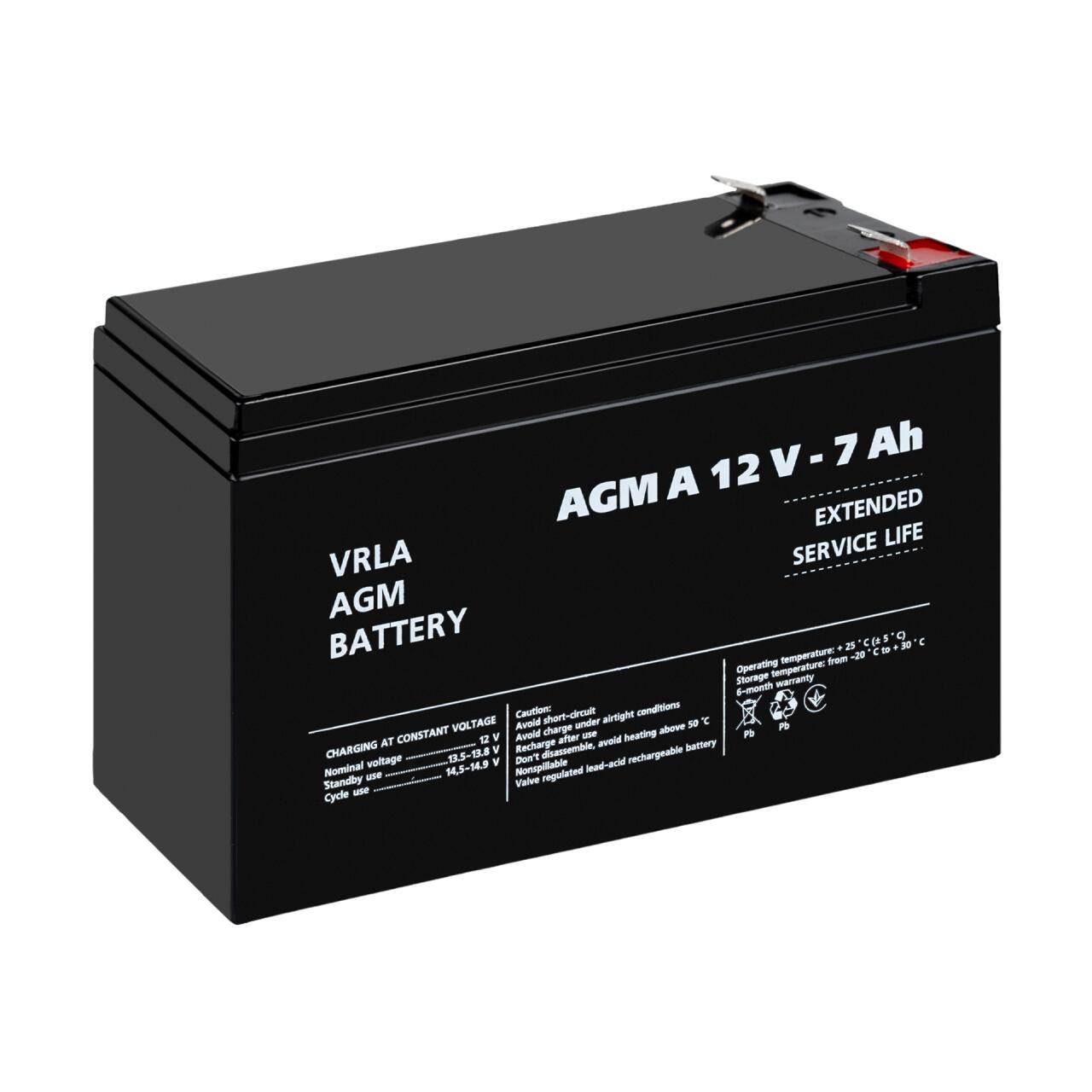 ���������� ��� ����������� AGM � 12V - 7 Ah
