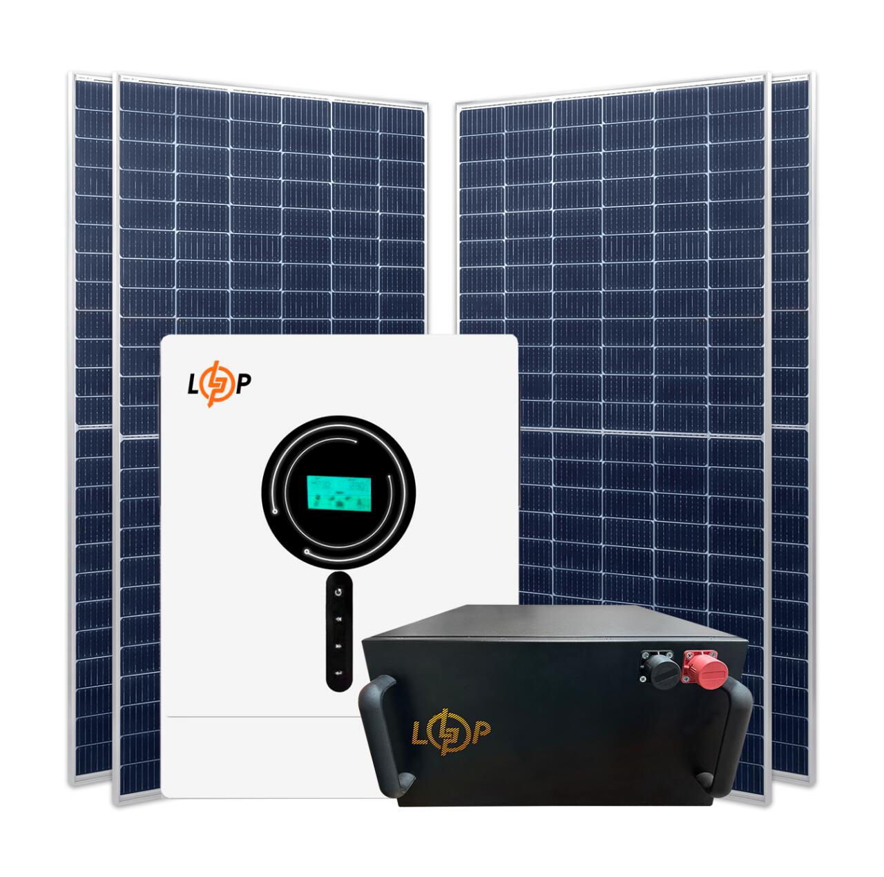 �������� ��� 6kW ��� 5.12kWh (���) 100Ah ������ GRID