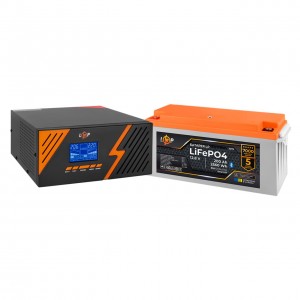 �������� ���������� �������� LogicPower B1500 Black + ���� (LiFePO4) ������� 2560Wh