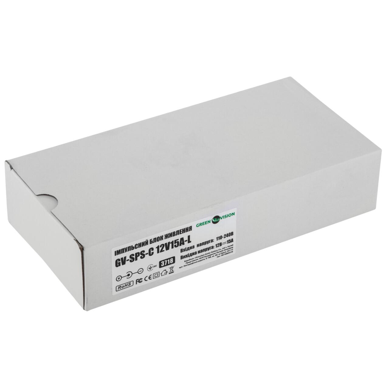 ���������� ���� �������� GV-SPS-� 12V15A-L (180W)
