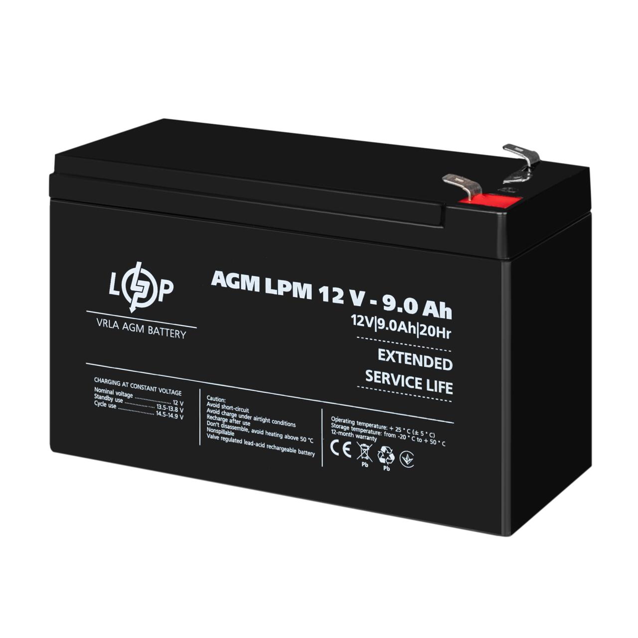 ���������� AGM LPM 12V - 9 Ah