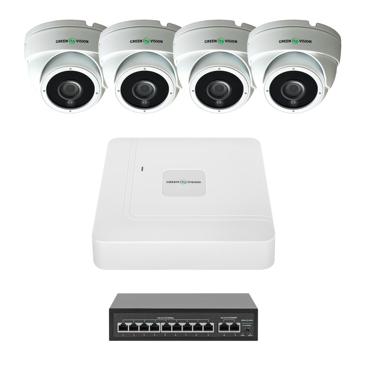 �������� ����������������� �� 4 ������ GV-IP-K-W99/4 4MP