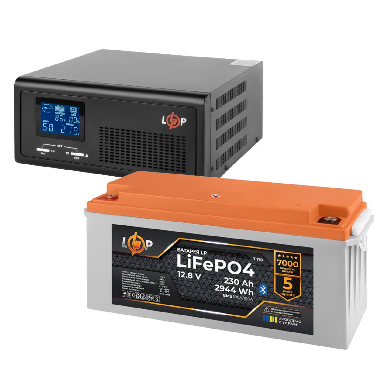 ��� LogicPower B430 + ���� (LiFePO4) ������� 2944 ���� (19406+31170 230 �h)