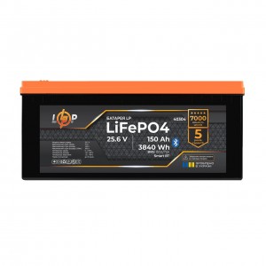 ���������� LP LiFePO4 25,6V - 150 Ah (3840Wh) (BMS 150A/75�) ������� Smart BT