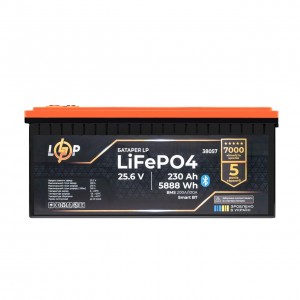 ���������� LP LiFePO4 25,6V - 230 Ah (5888Wh) (BMS 200A/100�) ������� Smart BT