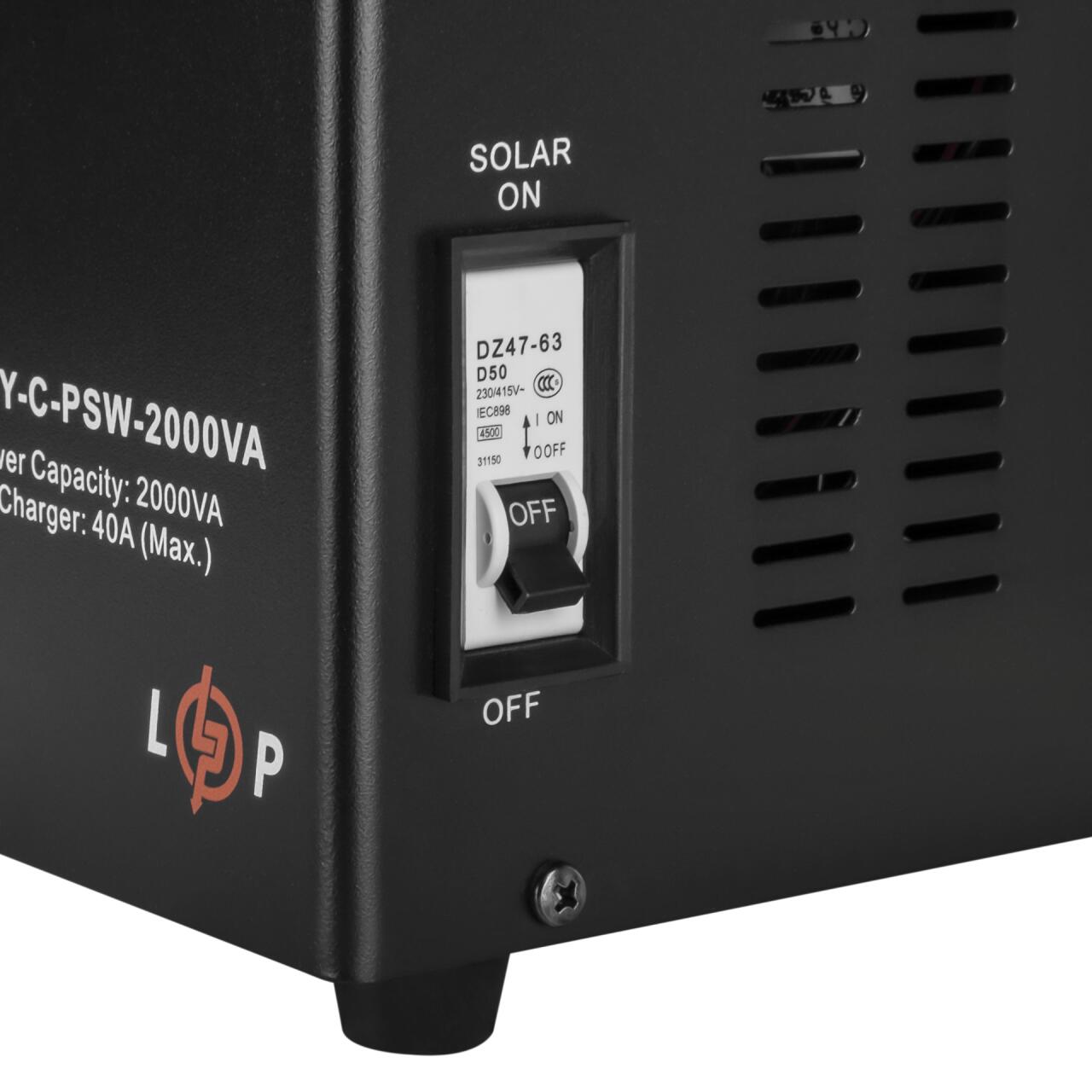 �������� �������� (���) LogicPower LPY-C-PSW-2000VA (1400W) MPPT24V