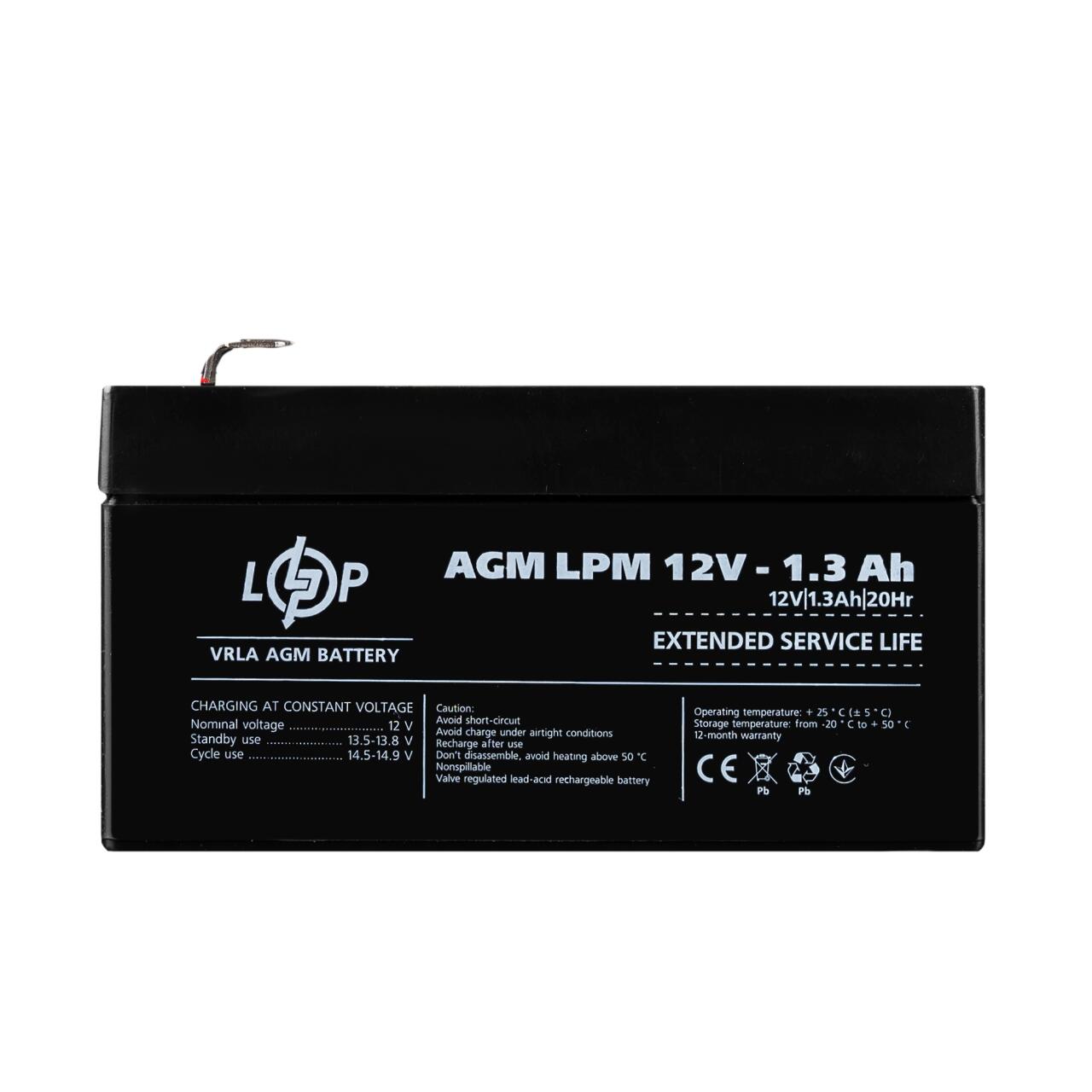 ���������� AGM LPM 12V - 1.3 Ah