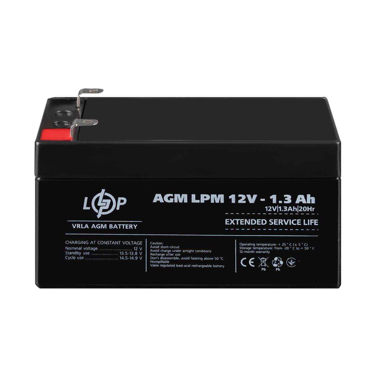 ���������� AGM LPM 12V - 1.3 Ah