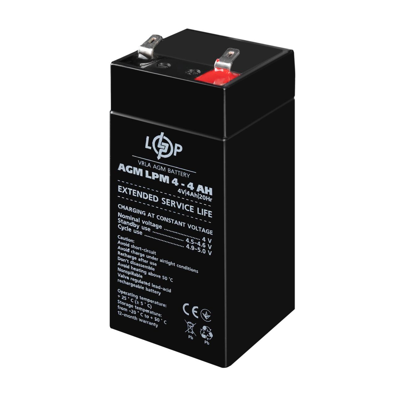 ���������� AGM LPM 4V - 4 Ah