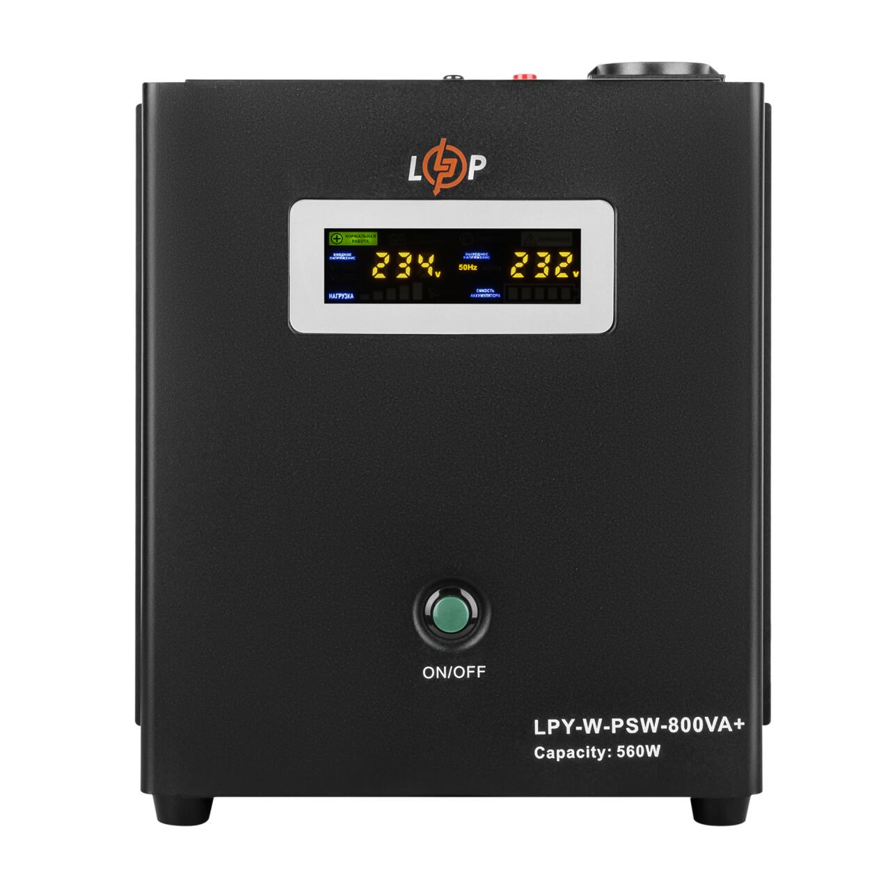 ��� � ���������� ��������� 12V LPY-W-PSW-800VA+(560��)5A/15A