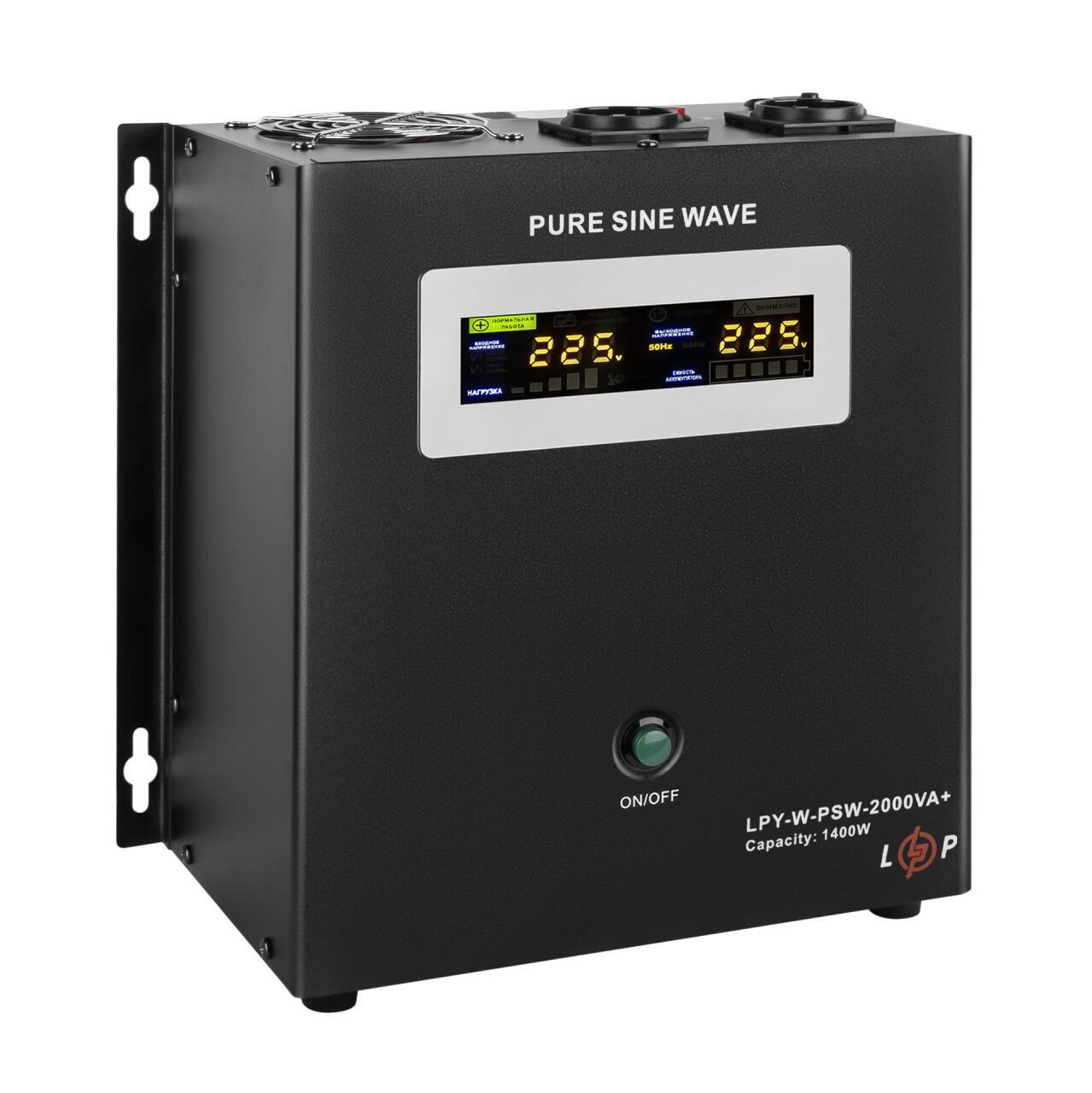 ��� � ���������� ��������� 24V LPY- W - PSW-2000VA+ (1400��)10A/20A