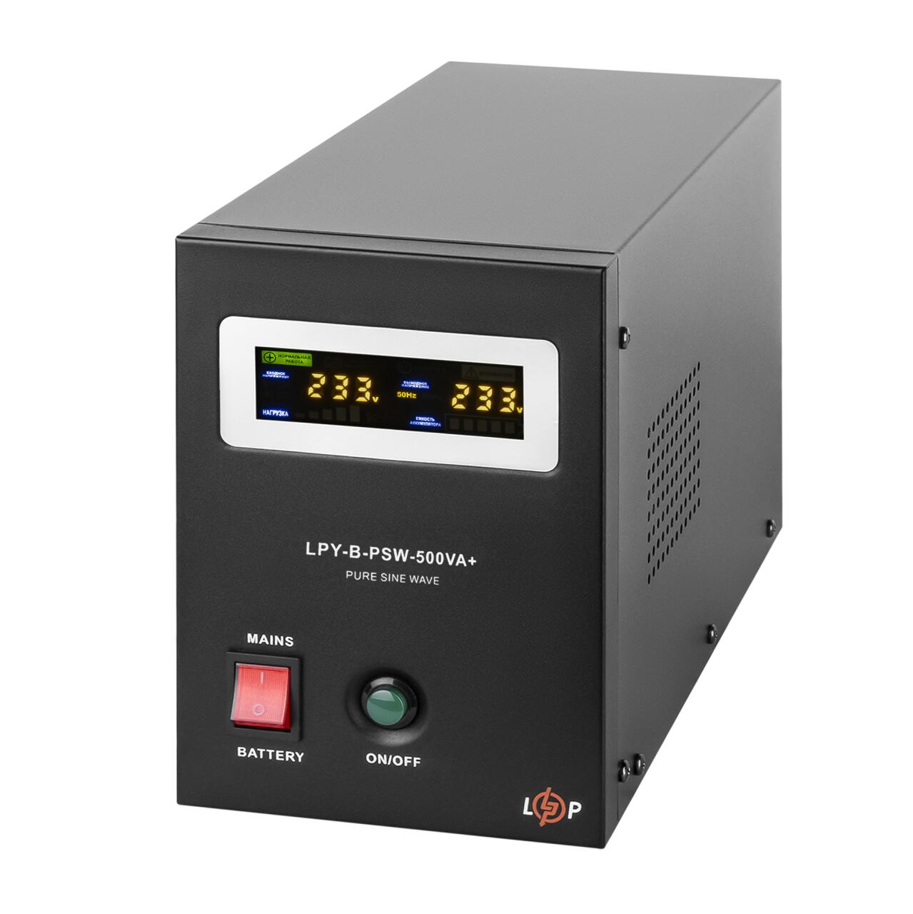 ��� � ���������� ��������� 12V LPY-B-PSW-500VA+ (350��) 5A/10A