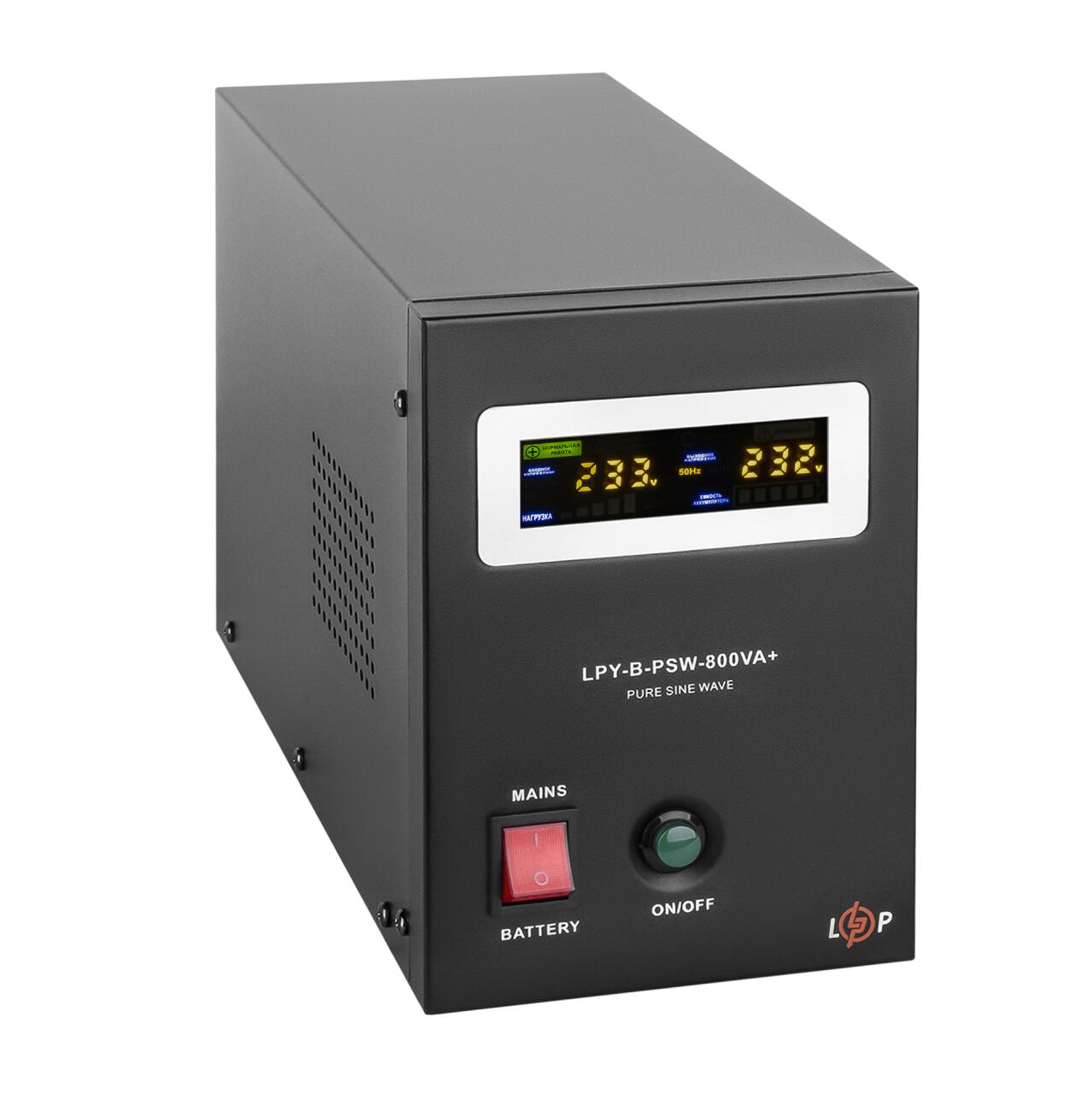 ��� � ���������� ��������� 12V LPY-B-PSW-800VA+(560��) 5A/15A