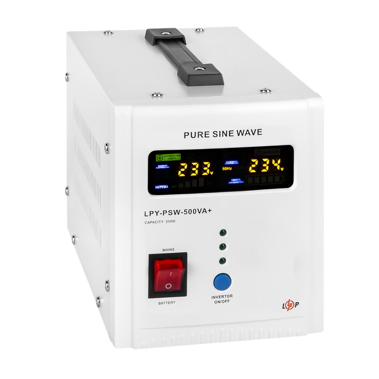 ��� � ���������� ��������� 12V LPY-PSW-500VA+ (350��) 5A/10A