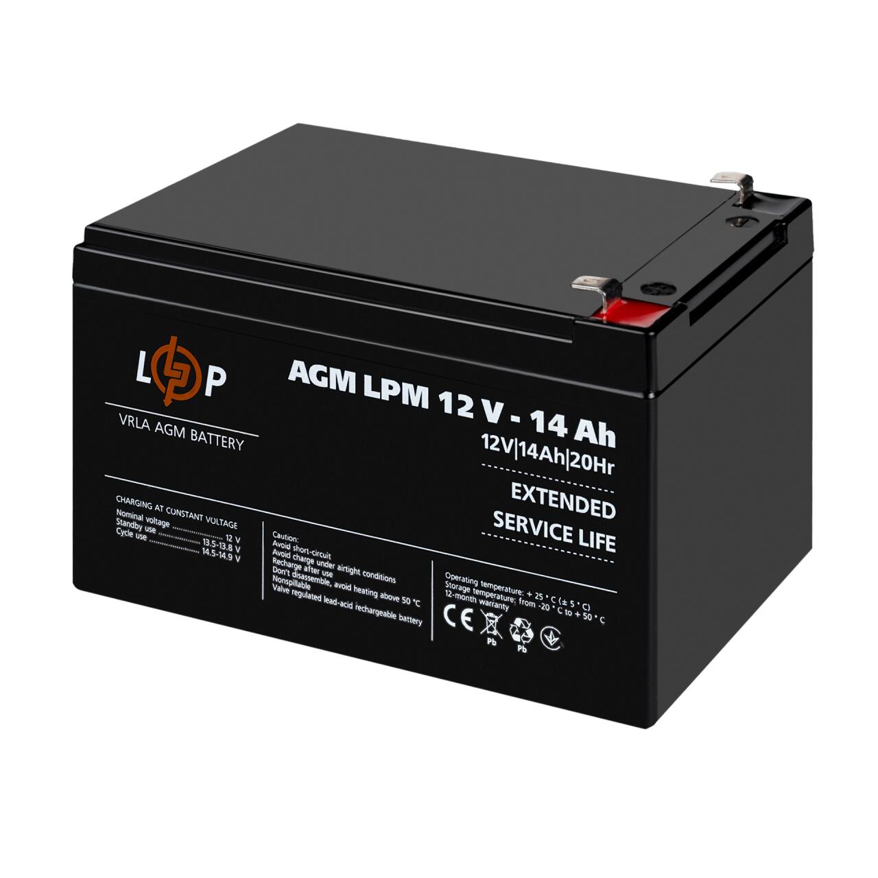���������� AGM LPM 12V - 14 Ah