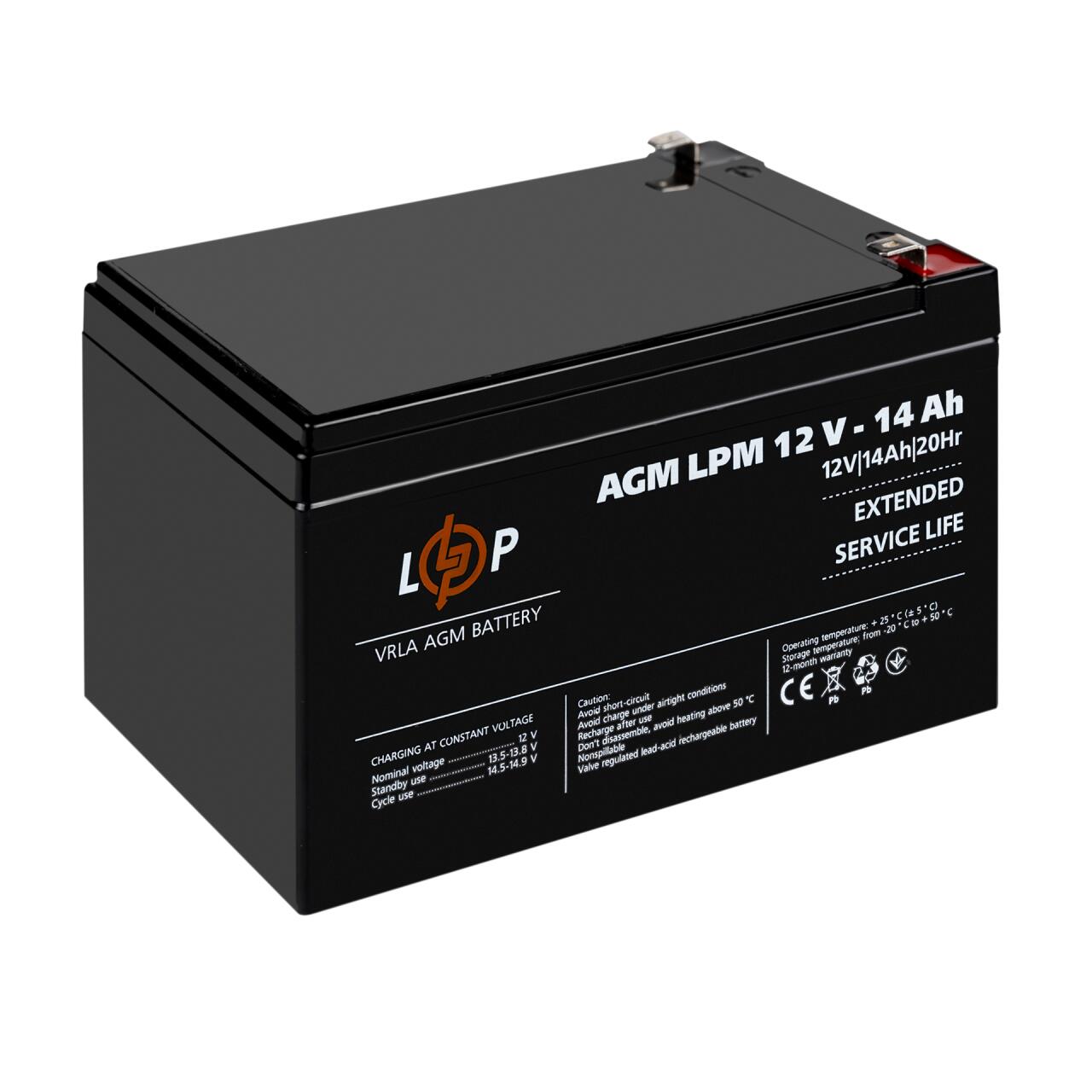 ���������� AGM LPM 12V - 14 Ah