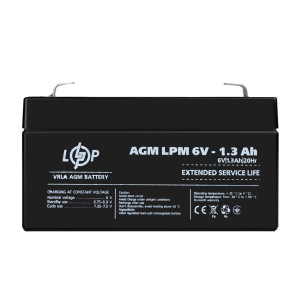 ���������� AGM LPM 6V - 1.3 Ah ������ 10.2024