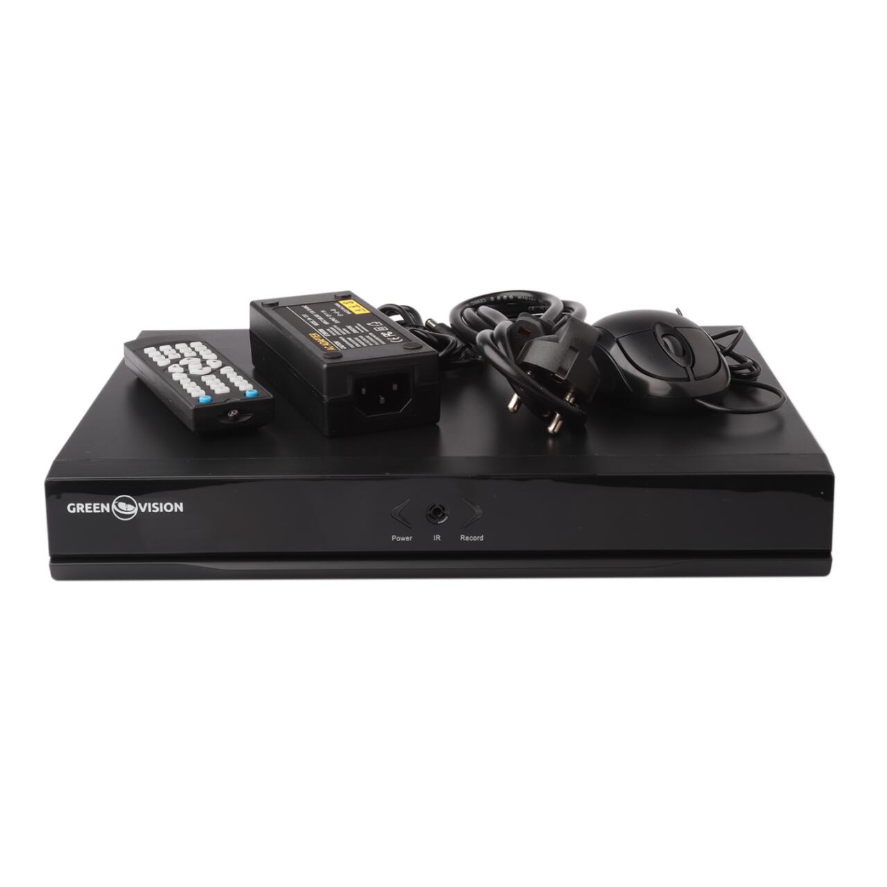 IP відеореєстратор 32-канальний 5MP NVR GreenVision GV-N-S002/32 IP відеореєстратор 32-канальний 5MP NVR GreenVision GV-N-S002/32