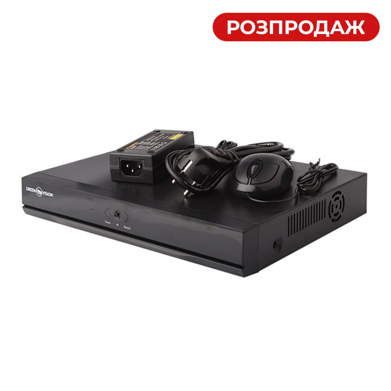 IP відеореєстратор 32-канальний 5MP NVR GreenVision GV-N-S002/32 IP відеореєстратор 32-канальний 5MP NVR GreenVision GV-N-S002/32