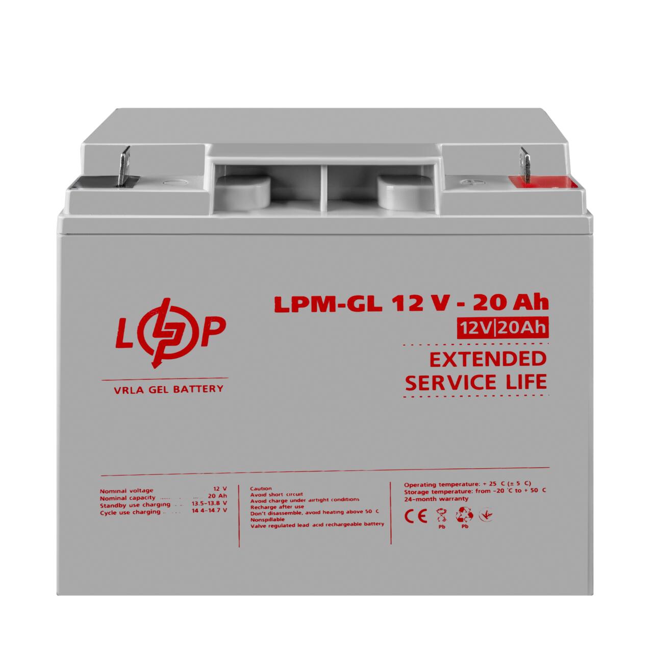 ���������� ������� LPM-GL 12V - 20 Ah