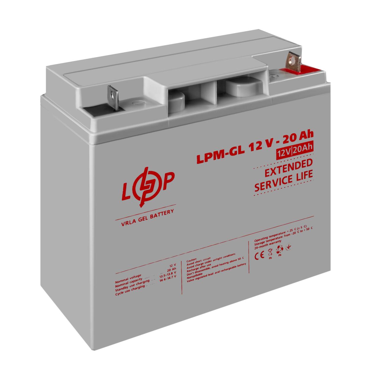 ���������� ������� LPM-GL 12V - 20 Ah