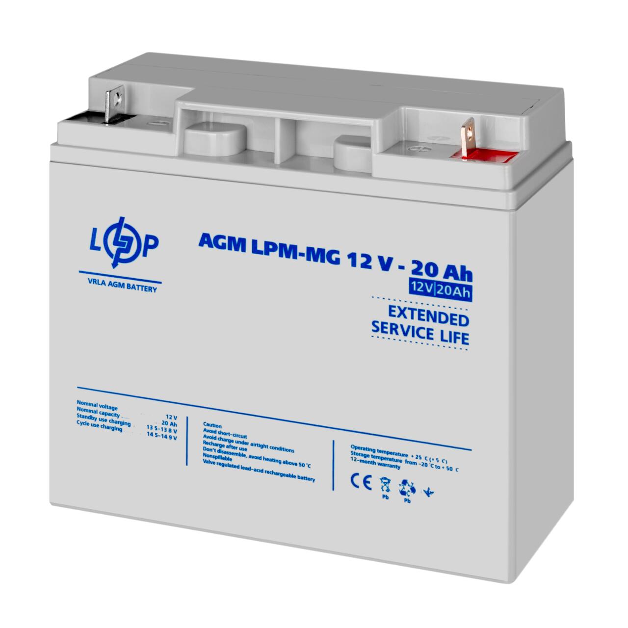 ���������� ������������� LPM-MG 12V - 20 Ah
