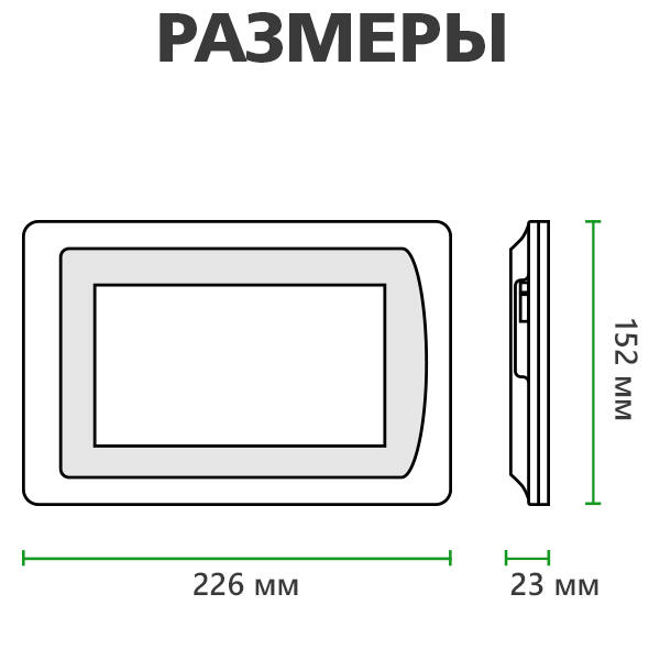 ���������� ��������� AHD ����������� GV-056-AHD-J-VD7SD silver