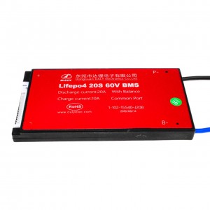 BMS ����� LiFePO4 60V 20S Dis 20A Ch 10A